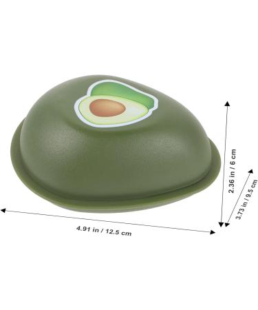 PRETYZOOM Crisper Tray 4pcs Holder Food Fruit Individual Shape Container Fresh Tomato Avocado Plastic Keeper Fridge Chillpod - Buy Online on GoSupps.com