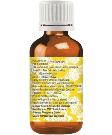 Buy Deve Herbes Pure Ashwagandha Oil 15ml | High-Quality Withania Somnifera for Stress Relief & Wellness - International Shipping - Buy Online on GoSupps.com