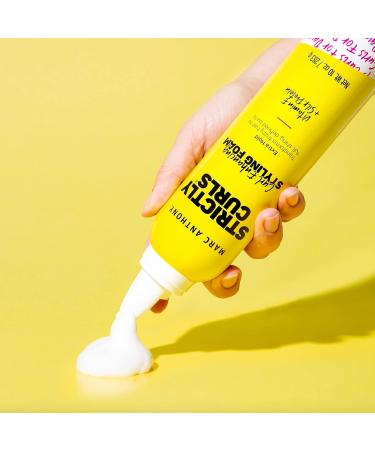 Marc Anthony Strictly Curl Enhancing Styling Foam Extra Hold - Vitamin E & Silk Proteins Transforms Frizzy Hair to Full Shiny Defined Curls - Sulfate-Free Anti-Frizz Mousse Product (Pack of 2) 10 Ounce (Pack of 2) - Buy Online on GoSupps.com