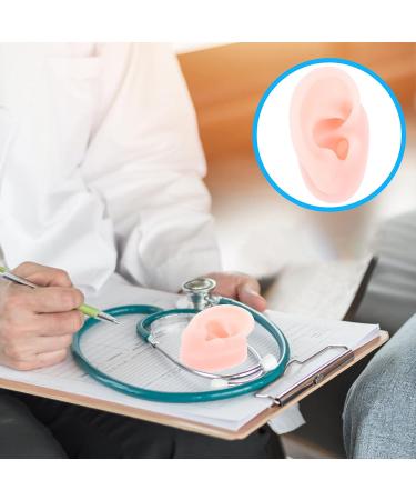 iplusmile Soft Silicone Human Ear Model - Right Ear for Hearing Aids, Earrings & Education - Flesh Color - Buy Online on GoSupps.com