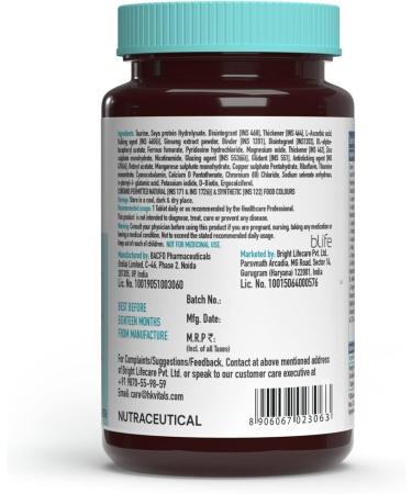 YANG Multivitamin for Men and Women 90 Multivitamin Tablets with Zinc Vitamin C Vitamin D3 Multiminerals and Ginseng Extract Enhances Energy Stamina & Immunity - Buy Online on GoSupps.com