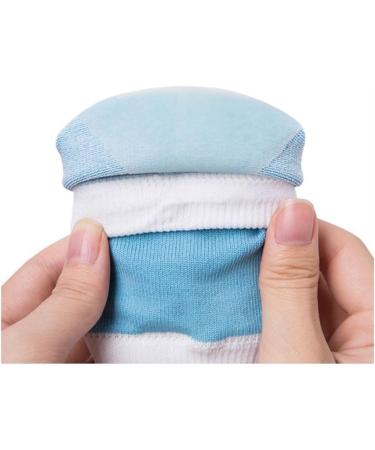 minkissy 1pair Foot Protection Socks Protective Cover Heel Socks Cotton Fabrics Nylon Gel Socks Sky Blue Socks Feet Heel Socks Antichapping Socks Sleep Socks Whitening Ripstop Socks medium - Buy Online on GoSupps.com