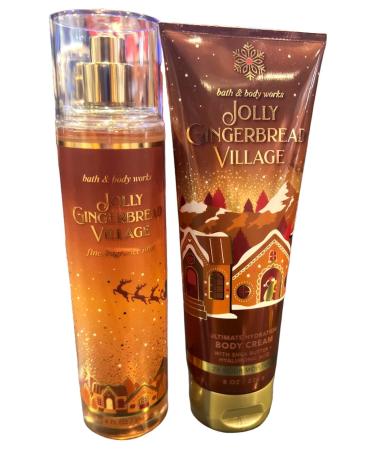 Shop Bath & Body Works Jolly Gingerbread Village 2pc Fragrance Gift Set - International Shipping Available - Buy Online on GoSupps.com
