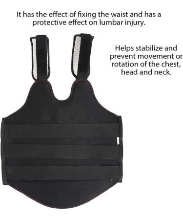 Thoracic Full Back Brace - Use This Hard Lumbar Support for Kyphosis Osteoporosis Compression Fractures and Pre- Or Post-Operative Care(Large) - Buy Online on GoSupps.com