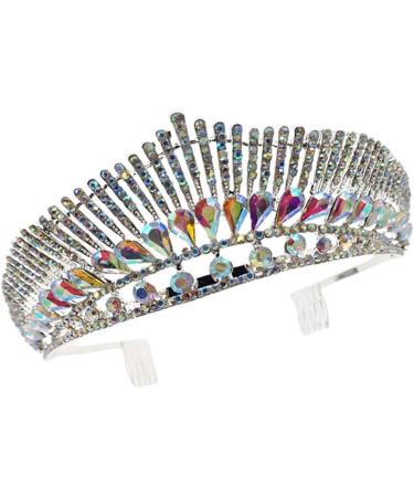 Minkissy Bridal Tiara - Elegant Peacock Hair Jewelry Accessories for Brides - 1pc Women s Headwear - Buy Online on GoSupps.com