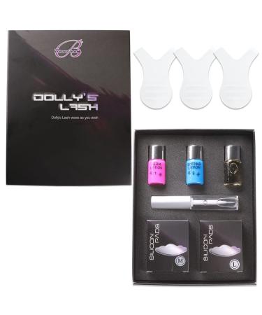 Dolly's Lash Beauticom Lift Eyelash Wave Lotion Premium Perm Kit - Number 1 Choice for Professional Curling  Perming  Lifting