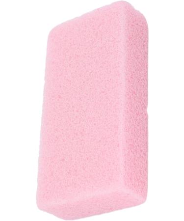Foot Pumice Stone PU Foot Pumice Stone Square Pink Hard Dead Skin Remove Scrubber for Nail Tool Foot Scrubber Care - Buy Online on GoSupps.com