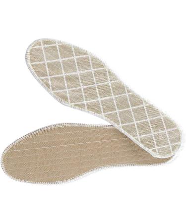 Supvox Bamboo Charcoal Insole Deodorant Shoe Cushions - 3 Pairs | Sweat Absorption Foot Inserts for Men and Women - Size 38 - Buy Online on GoSupps.com