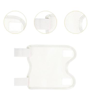 Enveloppement D'Huile pour Genou Genouill re de Soutien Attelle de Soin Prot ge-genoux En Nylon Lavable et Anti-fuite pour Le Repos et La Lecture Do Blanc - Buy Online on GoSupps.com
