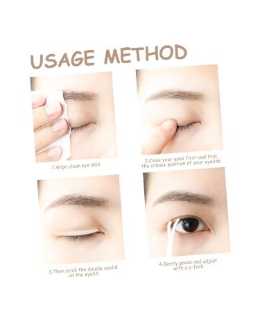 DOITOOL 20 Sheets Double Eyelid Sticker Double Stick Tape Tool Stickers Double Side Tape Double Sides Tape Double Sided Boobtape Eye Makeup Tools Glue- Self Adhesive Patch Invisible - Buy Online on GoSupps.com