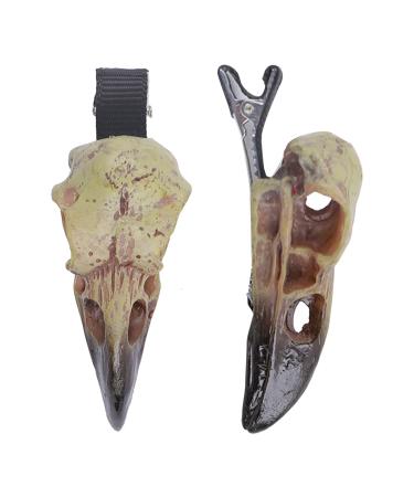 Uhngw Halloween Hairpins | Resin Barrette Spooky Hair Piece For Hairstyles Decorative Hairpins Costume Accessory For Haunted House Day Of The Dead Halloween