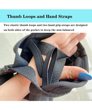 Kids Arm Sling - Breathable Black Sling for Broken Arms - Pediatric Shoulder Injury Support for Boys and Girls - Comfortable Elbow and Wrist Sling for Dislocated Shoulder - Size Kids L - Buy Online on GoSupps.com