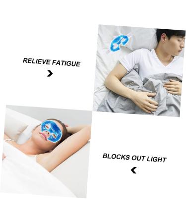 Angoily Pvc Shading Eye Patch Ice Eye Cold Eye Eye Shades for Sleep Facial Eye Sleeping Warm Eye Pads Puffy Eyes Beauty Cold Hot Compress Ice for Bead Care Gel - Buy Online on GoSupps.com