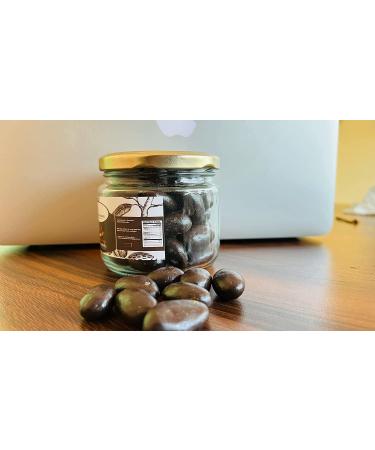 THE EDIBLES Dark Chocolate Coated California Almonds 200 gms Dark chocolate almond_Packing May Vary - Buy Online on GoSupps.com