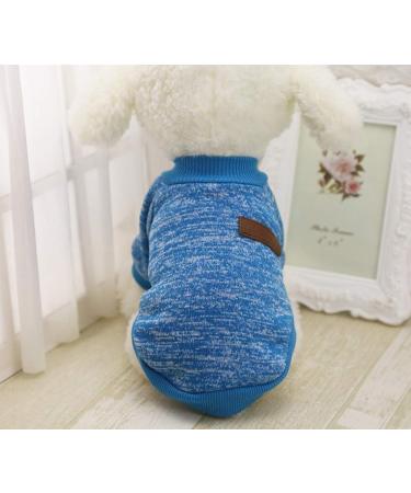 Pet Dog Cat Sweater - Warm Fleece Coat for Puppies & Cats | Size L - Shop Internationally! - Buy Online on GoSupps.com
