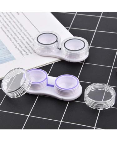 KISEER 15 Pack Clear Contact Lens Case Storage Kit - Cute Holder Container - Buy Online on GoSupps.com