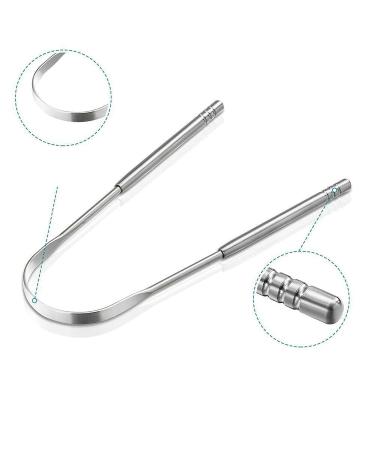 Tongue Care Tool - Ergonomic Tongue Scraper & Cleaning Brush for Optimal Oral Hygiene | International Shipping - Buy Online on GoSupps.com