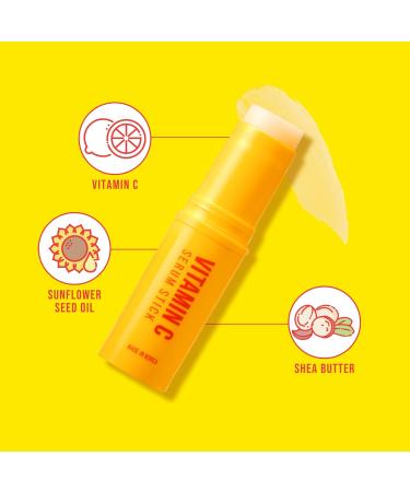 KISS New York Professional Vitamin C Serum Stick - Brightening & Hydrating Balm for Face & Body Antioxidant-Rich Portable Skincare Even Tone Smooth Fine Lines - Made in Korea - Buy Online on GoSupps.com