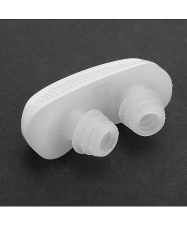 2 Pcs Anti Snoring Device USB Household Sleep Breathing Aid Soft ABS Silicone Snore (White) - Buy Online on GoSupps.com