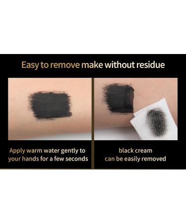Mascara imperm able volume il noir noir yeux durable noir yeux noir volume et longueur naturels anti-taches pas de flocons pas de grumeaux utilisation toute la journ e - Buy Online on GoSupps.com