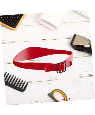 Ipetboom Haircut Shaving Template Hair Cutting Fade Guide Adjustable Hair Cutting Guide Hair Fade Guide for Men Adjustable Haircut Guide Red Neckline Silica Gel Headband Man - Buy Online on GoSupps.com