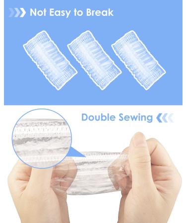 200 Pack Disposable Shower Ear Covers 13cm - Waterproof Ear Protectors for Hair Dye - Ear Shower Caps - Buy Online on GoSupps.com