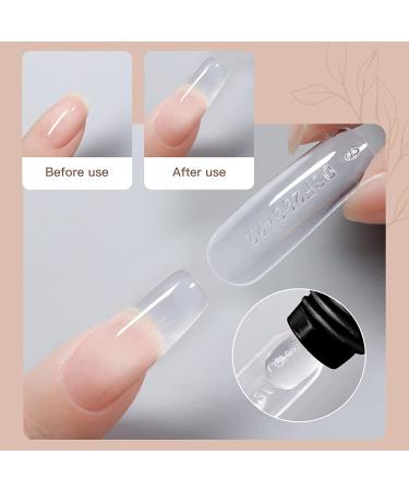 Clear Poly Nail Gel Aubss 60g - Extension Gel for Nail Beauty | Builder Gel for Trendy Nail Art Design - Salon Quality DIY at Home - Buy Online on GoSupps.com