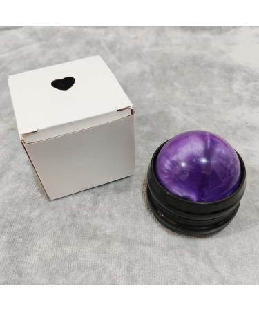Muscle Relaxation Fitness Balls - Smooth Surface Deep Tissue Massage - Easy to Clean Purple Ball - Buy Online on GoSupps.com