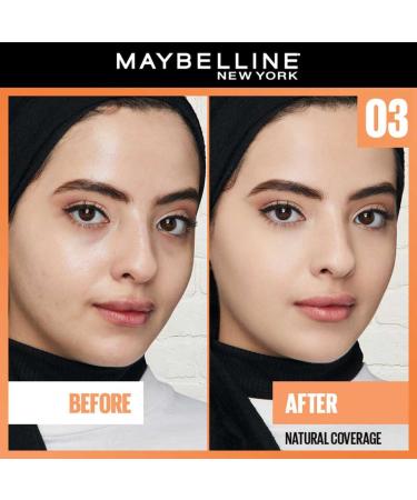 M-aybelline New York Liquid Foundation Lightweight Skin Tint With Spf 50 & Vitamin C Natural Coverage For Daily Use Fit Me Fresh Tint Shade 03 30Ml - Buy Online on GoSupps.com