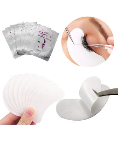 Exeton Eyelash Gel Pads 50 Pairs Lint Free Under Eye Gel Pads Eye Patches For Eye Lash Extensions Saloons Individual - Buy Online on GoSupps.com
