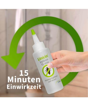 Linicin Lotion with Lice Comb (100 ml) - Effective Head Lice Treatment | Gentle Scalp Formula for Kids & Adults - Buy Online on GoSupps.com