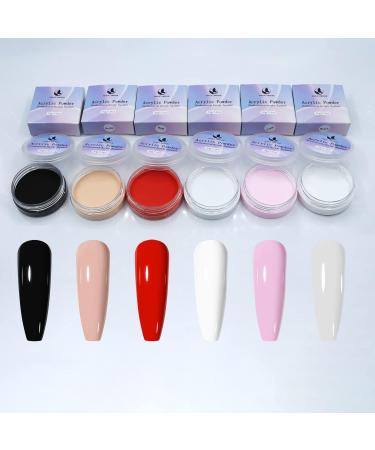 Clear Acrylic Powder 30g - Professional Acrylic Nail Polymer for 3D Manicures - Long-Lasting Formula for Nail Extensions - Buy Online on GoSupps.com