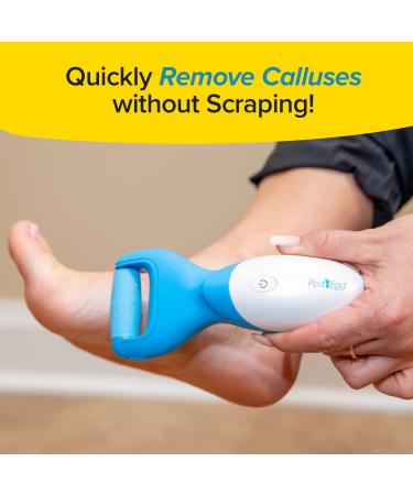 Buy PedEgg Power Cordless Motorized Callus Remover - LED Light 2000 RPMs for Smooth Feet As Seen On TV - Buy Online on GoSupps.com