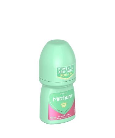 Mitchum Women Roll-On Antiperspirant Deodorant Powder Fresh 1.7oz. (Pack of 3) 1.7 Ounce (Pack of 3) - Buy Online on GoSupps.com