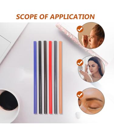Healvian 6pcs Eyebrow Pencil Lip Liner Set Eyebrow Stick Eyebrow Makeup Kit Semi-permanent Tattoos Pen Wooden - Buy Online on GoSupps.com