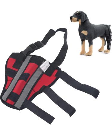 Dog Hind Leg Brace Dog Supplies Dog Health and Supplies Comfort Dog Knee Pads Brace to Heal Pain Caused by Surgery with Reflective Strip Dog Health and (XS) - Buy Online on GoSupps.com