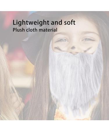 Fake Beards Fake Whiskers Fake Beard Funny Fake Mustache Mustaches Halloween Gray Funny Fake Mustache Fake Mustaches for Male Halloween Christmas Party Birthday Carnival Costume - Buy Online on GoSupps.com