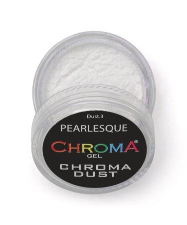 Chroma Dust No.3 Pearlesque Chrome Powder - Mirror Nails 2g