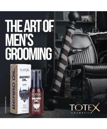 Totex Premium Beard & Mustache Serum Oil - Anti-Dandruff Men s Care | 75ml | International Shipping Available - Buy Online on GoSupps.com