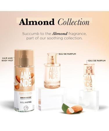 SOLINOTES Almond Perfume for Women - Eau De Parfum | Delicate Floral and Soothing Scent - Made in France - Vegan - 1.7 fl.oz - Buy Online on GoSupps.com
