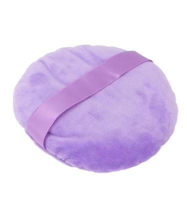 Buy Ultra Large Round Makeup Puff Pad - Soft Washable Swan Down Powder Puff for Wet/Dry Use - Purple | Perfect for Loose Powder Blending - Buy Online on GoSupps.com