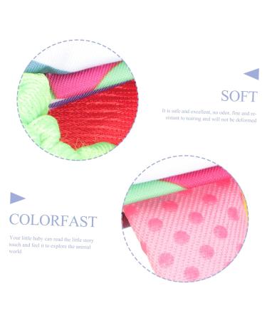 Shop Abaodam 3-Stage Fabric Book - Sensory Stories for Toddlers | Early Development Polyester Books for Newborns - Buy Online on GoSupps.com