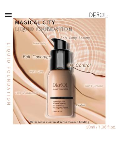 Mushroom Head Air Cushion CC Cream & Foundation Set - Full Coverage Liquid Concealer & Beauty Blender Kit for Flawless Makeup - Perfect Gift for Women, Girls & Teens - Buy Online on GoSupps.com