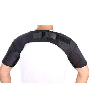 Buy Adjustable Sports Back Shoulder Brace - G08 by Mumian | Black Shoulder Pad Wrap Support Belt for Optimal Comfort & Performance - Buy Online on GoSupps.com
