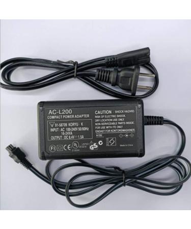 AC-L200 AC Power Adapter Charger for Sony Handycam DCR-SX40/45/60/63/85 & DCR-SR42/45/68 - Buy Online on GoSupps.com
