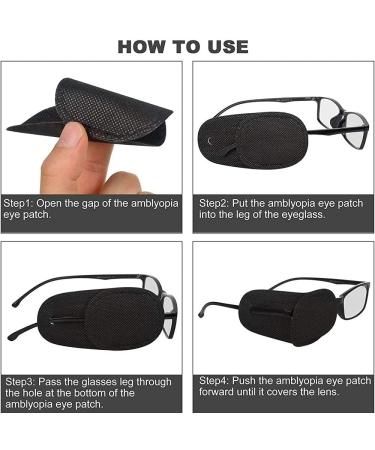 Xchmtech Non-Woven Eye Patches | Medium & Large Size for Adults & Children | 6 Pairs - International Shipping Available - Buy Online on GoSupps.com