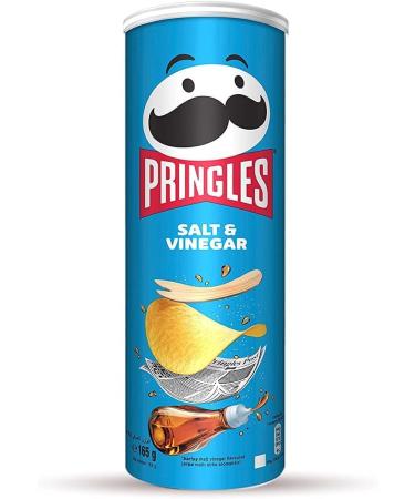 Pringles Salt & Vinegar Case of 6x165g - Buy Online on GoSupps.com