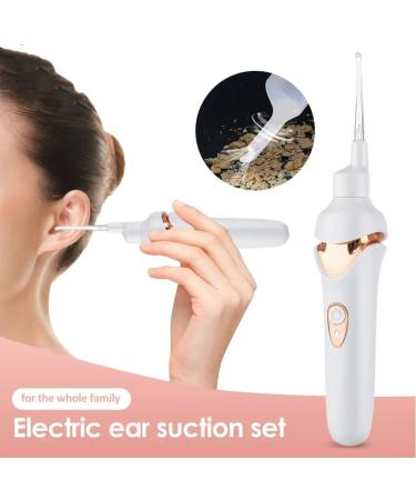 Tweddy Smart Earwax Remover Ear Wax Removal - Earwax Removal Kit with Light 4-In-1 Multifunctional Painless Ear Cleaning Kit Convenient Ear Cleaning Tools (White) - Buy Online on GoSupps.com