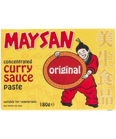 Maysan Concentrated Curry Sauce Paste Trio - 3-Pack Bundle (Original Mild Extra Hot) - 180g Each - Buy Online on GoSupps.com