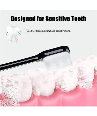 BREVI Nordic Premium Nano Toothbrush - Extra Soft with 20000 Bristles (Black+White) - Buy Online on GoSupps.com
